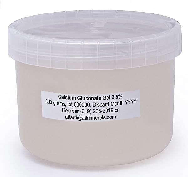 Calcium Gluconate Gel 2.5% (500g) (17.6 oz.) in Pakistan in Pakistan