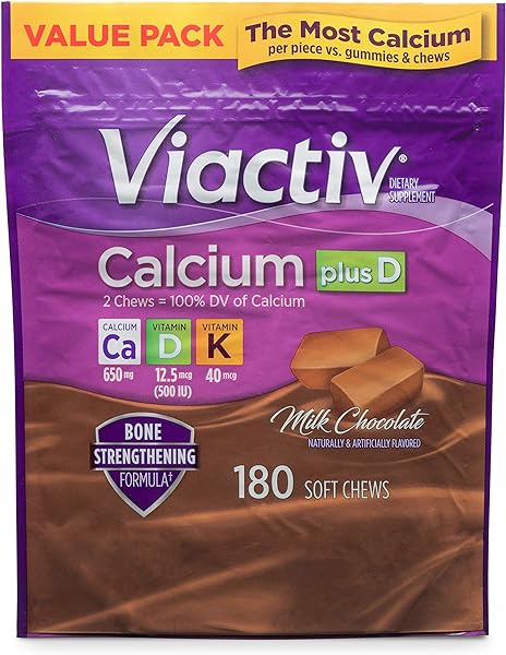 Viactiv Calcium Plus Vitamin D Supplement Sof in Pakistan