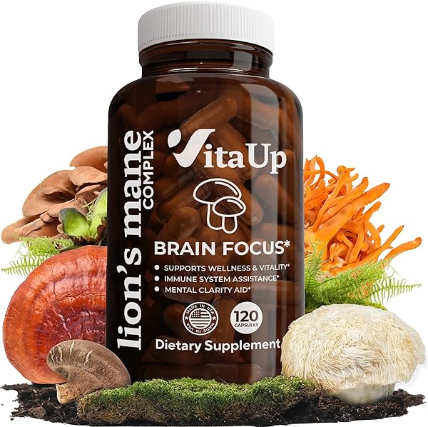 Lions Mane Supplement Capsules - USA Made Mus in Pakistan