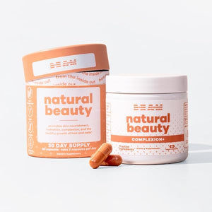 BEAM Natural Beauty Supplement | Skin, Nail & Collagen Support, Biotin for Healthy Hair Growth, Immunity, Joint Health | Hydrate & Replenish, Vitamin C | Vegan, Gluten Free | Complexion, 60 Capsules in Pakistan