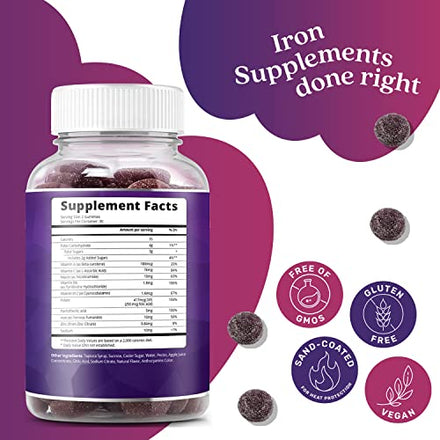 BeLive Iron Gummies - Multivitamin with Iron, Vitamins & Zinc for Supplement in Pakistan