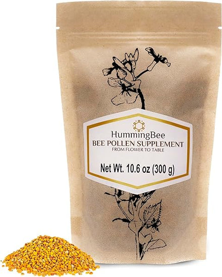 Bee Pollen Granules, Natural Superfood, 100% Pure and Natural Granulated Bee Pollen Supplement, Readily Digestible and Easily Absorbed - 10.6 Ounces in Pakistan