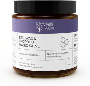 Beeswax & Propolis Magic Salve | Universal Skin Healer | Boils | Abscesses | Hidradenitis Suppurativa | Anal Fissures | Wound Care | Healing For Painful, Irritated, Infected, Open, Dry & Cracked Skin in Pakistan