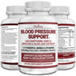 Blood Pressure Support Supplement - Supports Healthy Heart, Cholesterol, Heart, High Blood Pressure & Antioxidants