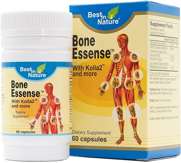 Bone Essense with Kolla2- Bone and Joint Health Supplement. Supports Bone Density and Joint Lubrication (60 Count) in Pakistan in Pakistan