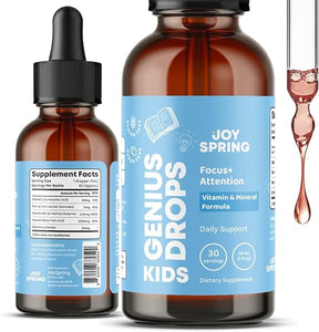 Brain Booster Nootropic Supplement for Kids - B12 for Kids May Aid in Focus, Attention - Nootropics Brain Support Supplement - Brain Supplement - Memory Supplement for Brain - Brain Booster Supplement in Pakistan