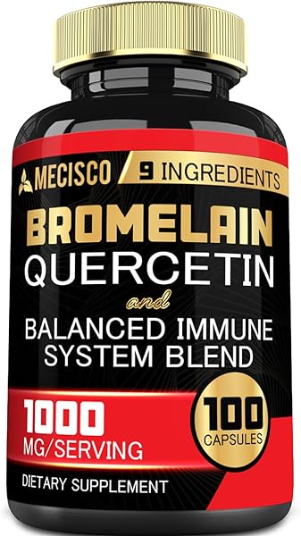 Bromelain 1000mg with Quercetin, Elderberry,  in Pakistan