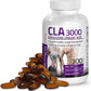 Bronson CLA 3000 Extra High Potency Supports Healthy Weight Management Lean Muscle Mass Non-Stimulating Conjugated Linoleic Acid 120 Softgels