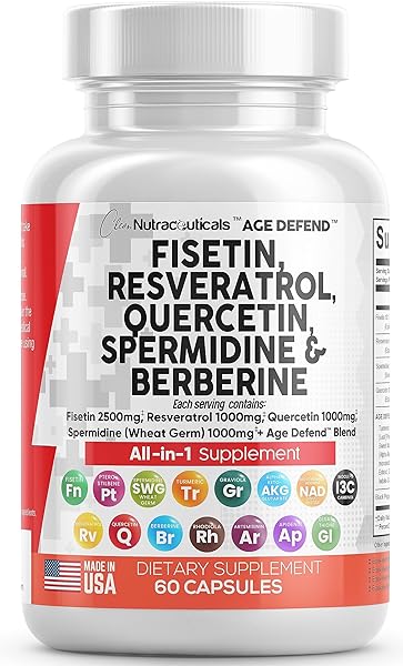 Clean Nutraceuticals Fisetin 2500mg Quercetin in Pakistan