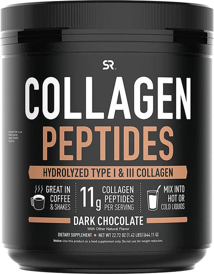 Collagen Peptide Powder Supplement for Joints, Bones, Skin, & Nails