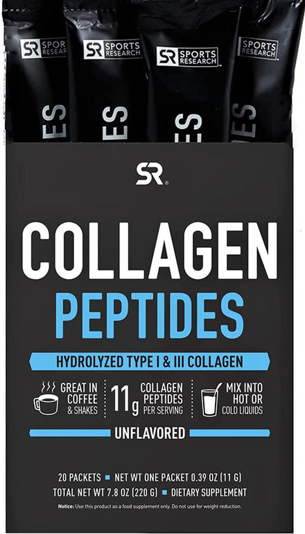 Collagen Peptide Powder Supplement for Joints, Bones, Skin, & Nails
