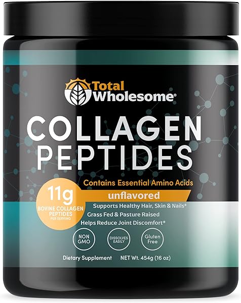 Collagen Powder – Advanced Collagen Peptides Powder with Added Protein - Collagen Supplements for Hair, Skin, Nails, Bones and Joint Support – Non-Gluten Bovine Collagen – 16oz in Pakistan in Pakistan