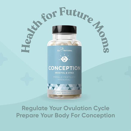 Conception Fertility Supplement Prenatal Vitamins, Balance Hormones, Aid Ovulation, Vitex, Folic Acid in Pakistan