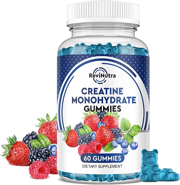 Creatine Chewable Gummies - 2000mg Creatine Monohydrate Tablet Chews, Easy Digesting, Fast Absorbing Chews for Men and Women, Build Muscle, Improve Recovery, Strength, and Endurance 60Count in Pakistan in Pakistan