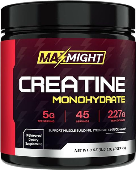 Creatine Monohydrate Powder, Micronized, 5g Per Serving, Unflavored & Highly Soluble, No Filler, Build Muscle & Enhance Performance for Men & Women, 45 Servings in Pakistan
