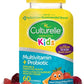 Culturelle Daily Probiotic for Kids + Veggie Fiber Gummies (Ages 3+) - 30 Count - Digestive Health & Immune Support – Berry Flavor with a Vitamin C Boost