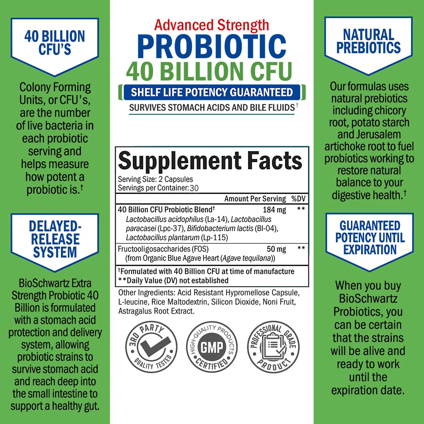 Daily Probiotic Supplement with  - Gut Health Complex Supplement in Pakistan