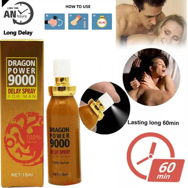 Delay Spray for Men To Extend Sex Time Anti Premature Ejaculation Fast Erection Long Lasting 60miuntes Climax Flirt Products in Pakistan
