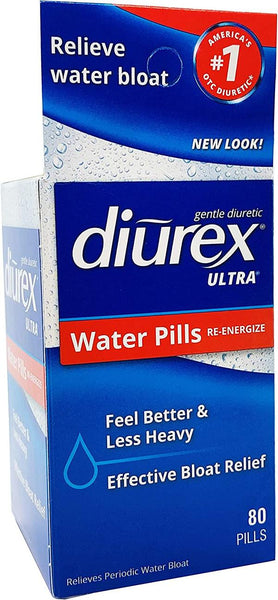 Diurex Ultra Re-Energizing Water Pills - Relieve Water Bloat - Feel Better & Less Heavy - 80 Count in Pakistan