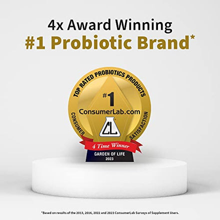 Garden of Life Dr Formulated Once Daily 3-in-1 Complete Prebiotics, Postbiotics & Probiotics for Women and Men - PRE + PRO + POSTBIOTIC Supplement for Gas & Bloating - 50 Billion CFU, 30 Day Supply