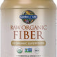 Garden of Life Fiber Supplement, Raw Organic Fiber Powder - 30 Servings, 15 Organic Superfoods, Probiotics and Omega-3 ALA, 4g Soluble Fiber, 5g Insoluble Fiber for Regularity, Psyllium Free Fiber