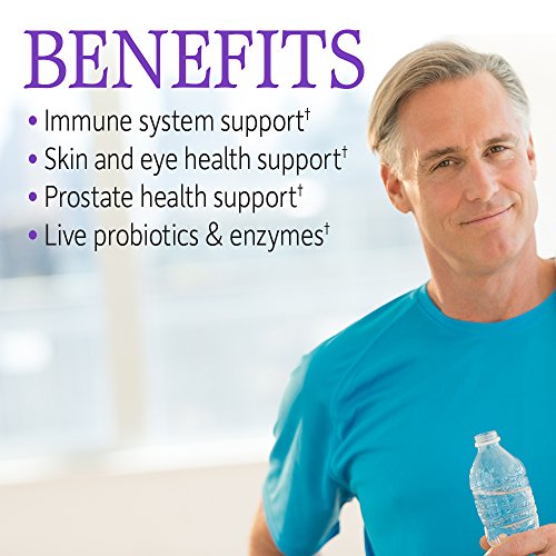 Garden of Life Zinc Supplements 30mg High Potency Raw Zinc and Vitamin C Multimineral Supplement, Vitamin Code / Trace Minerals & Probiotics for Skin Health & Immune Support (Packaging may vary)