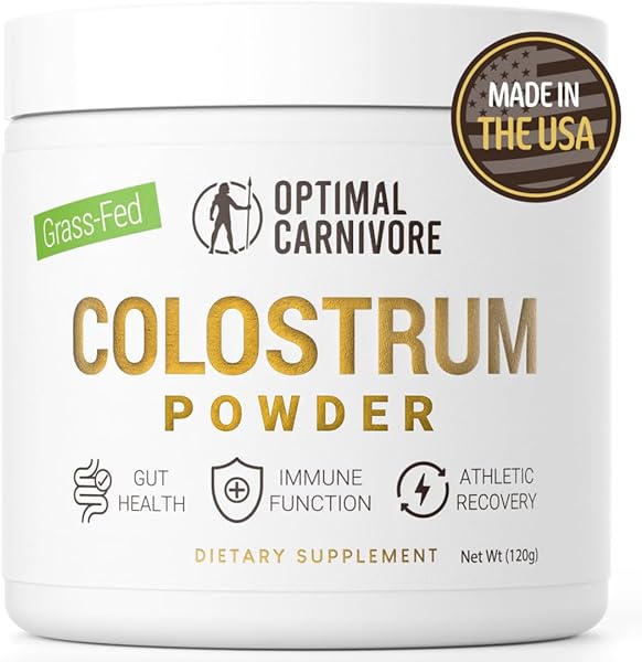 Grass Fed Colostrum Powder, Unflavored Bovine Colostrum for Humans, Colostrum Supplement Powder for Gut Health, Immune Support & Muscle Recovery, 120 grams, Colostrum Powder Grass Fed in Pakistan in Pakistan