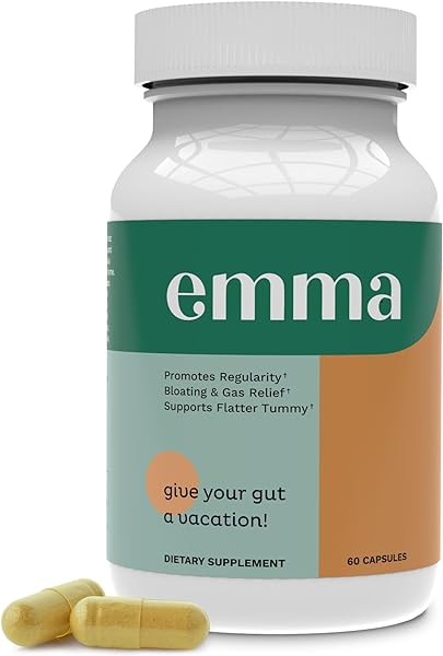 Gut Health - Gas and Bloating Relief, Constipation, Leaky Gut Repair - Gut Cleanse & Restore Digestion - Regulate Bowel Movement. Probiotics and Laxative Alternative, 60 Capsules in Pakistan in Pakistan
