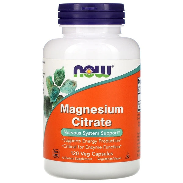 Free shipping Magnesium Citrate Nervous System Support Supports Energy Production Critical for Enzyme Function 120 Veg Capsules in Pakistan