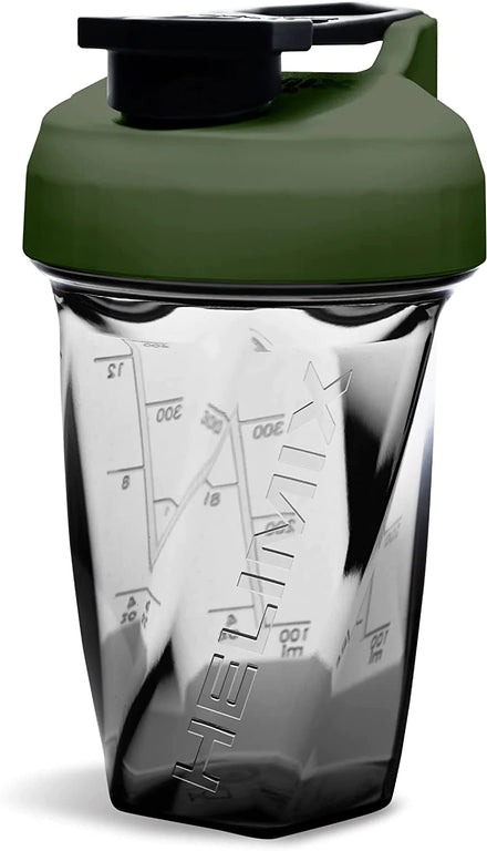 HELIMIX 2.0 Vortex Blender Shaker Bottle 28oz | No Blending Ball or Whisk | USA Made | Portable Pre Workout Whey Protein Drink Shaker Cup | Mixes Cocktails Smoothies Shakes | Dishwasher Safe
