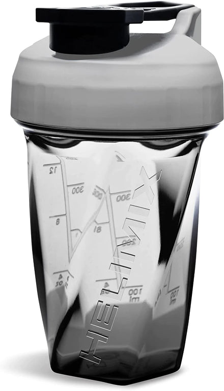 HELIMIX 2.0 Vortex Blender Shaker Bottle 28oz | No Blending Ball or Whisk | USA Made | Portable Pre Workout Whey Protein Drink Shaker Cup | Mixes Cocktails Smoothies Shakes | Dishwasher Safe