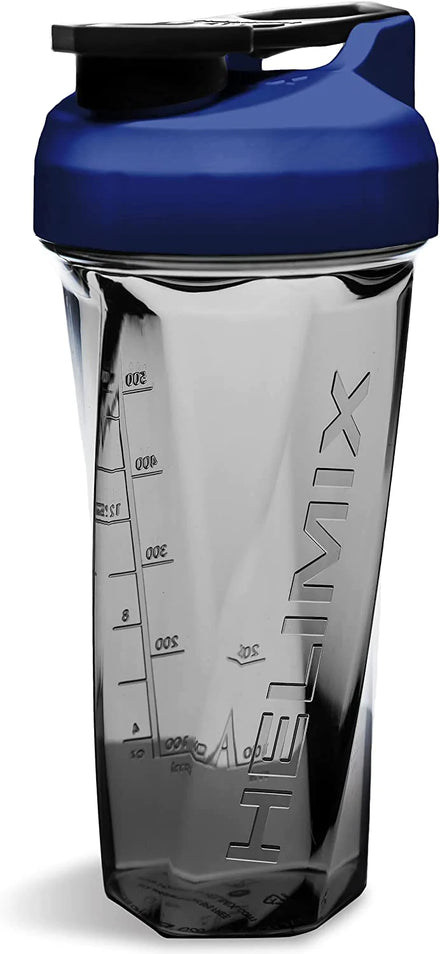 HELIMIX 2.0 Vortex Blender Shaker Bottle 28oz | No Blending Ball or Whisk | USA Made | Portable Pre Workout Whey Protein Drink Shaker Cup | Mixes Cocktails Smoothies Shakes | Dishwasher Safe