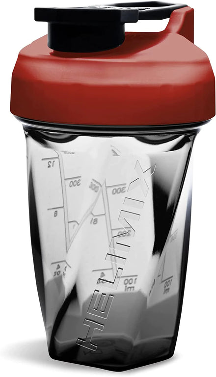HELIMIX 2.0 Vortex Blender Shaker Bottle 28oz | No Blending Ball or Whisk | USA Made | Portable Pre Workout Whey Protein Drink Shaker Cup | Mixes Cocktails Smoothies Shakes | Dishwasher Safe