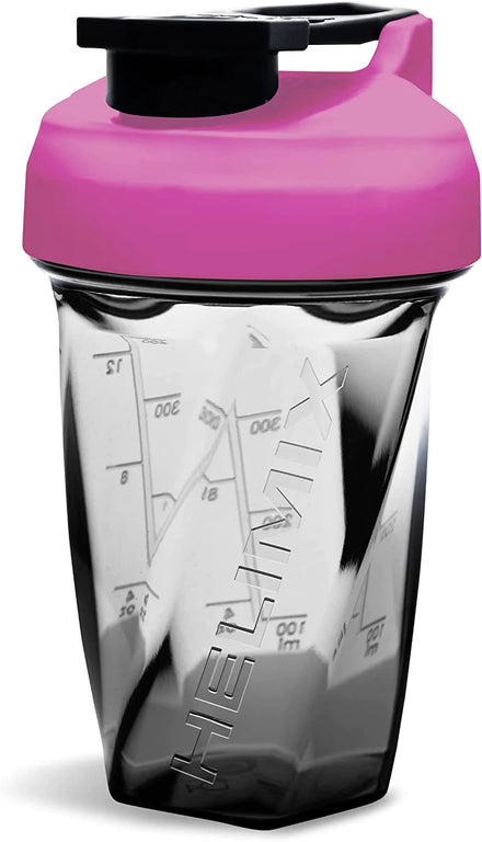 HELIMIX 2.0 Vortex Blender Shaker Bottle 28oz | No Blending Ball or Whisk | USA Made | Portable Pre Workout Whey Protein Drink Shaker Cup | Mixes Cocktails Smoothies Shakes | Dishwasher Safe