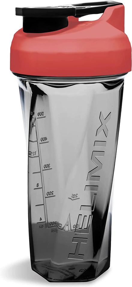 HELIMIX 2.0 Vortex Blender Shaker Bottle 28oz | No Blending Ball or Whisk | USA Made | Portable Pre Workout Whey Protein Drink Shaker Cup | Mixes Cocktails Smoothies Shakes | Dishwasher Safe