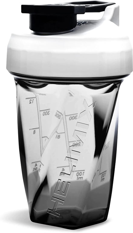 HELIMIX 2.0 Vortex Blender Shaker Bottle 28oz | No Blending Ball or Whisk | USA Made | Portable Pre Workout Whey Protein Drink Shaker Cup | Mixes Cocktails Smoothies Shakes | Dishwasher Safe