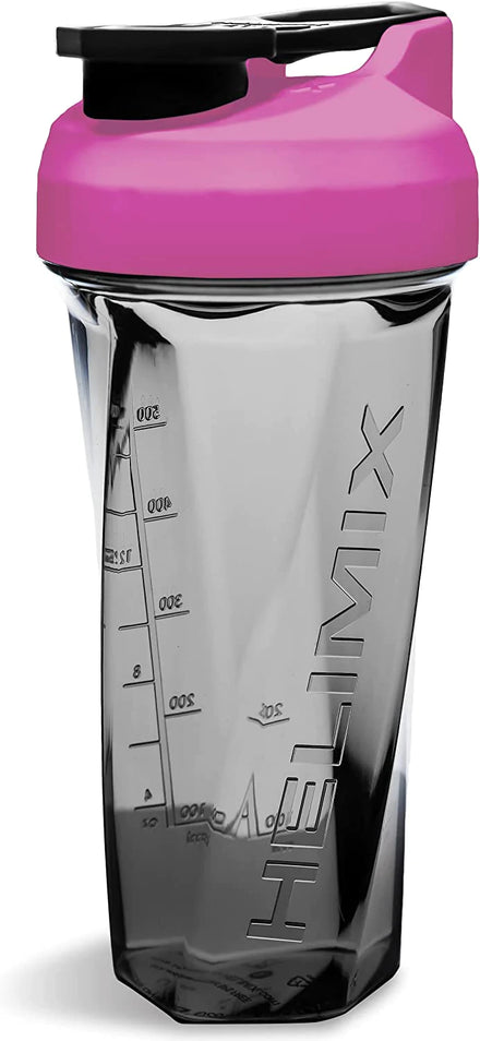 HELIMIX 2.0 Vortex Blender Shaker Bottle 28oz | No Blending Ball or Whisk | USA Made | Portable Pre Workout Whey Protein Drink Shaker Cup | Mixes Cocktails Smoothies Shakes | Dishwasher Safe