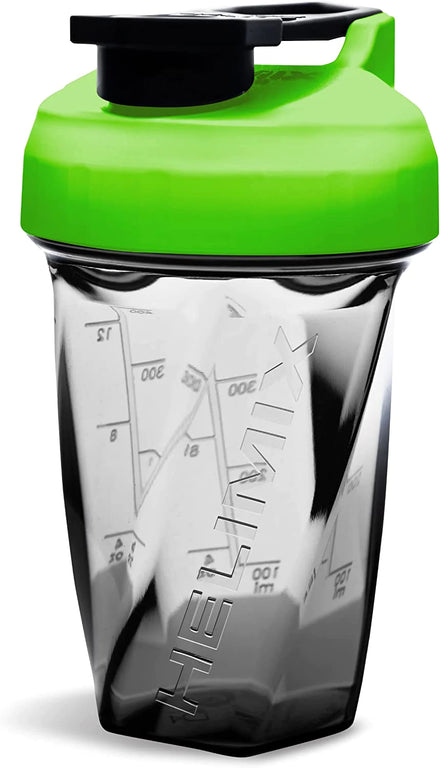 HELIMIX 2.0 Vortex Blender Shaker Bottle 28oz | No Blending Ball or Whisk | USA Made | Portable Pre Workout Whey Protein Drink Shaker Cup | Mixes Cocktails Smoothies Shakes | Dishwasher Safe