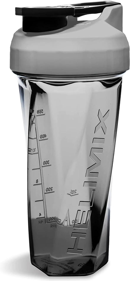 HELIMIX 2.0 Vortex Blender Shaker Bottle 28oz | No Blending Ball or Whisk | USA Made | Portable Pre Workout Whey Protein Drink Shaker Cup | Mixes Cocktails Smoothies Shakes | Dishwasher Safe