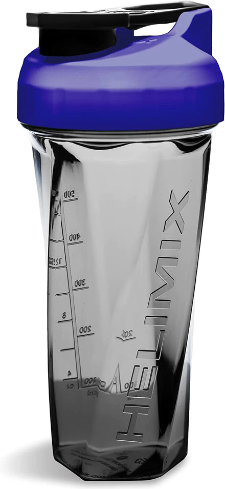 HELIMIX 2.0 Vortex Blender Shaker Bottle 28oz | No Blending Ball or Whisk | USA Made | Portable Pre Workout Whey Protein Drink Shaker Cup | Mixes Cocktails Smoothies Shakes | Dishwasher Safe
