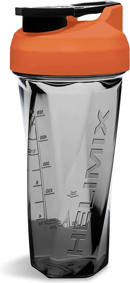 HELIMIX 2.0 Vortex Blender Shaker Bottle 28oz | No Blending Ball or Whisk | USA Made | Portable Pre Workout Whey Protein Drink Shaker Cup | Mixes Cocktails Smoothies Shakes | Dishwasher Safe