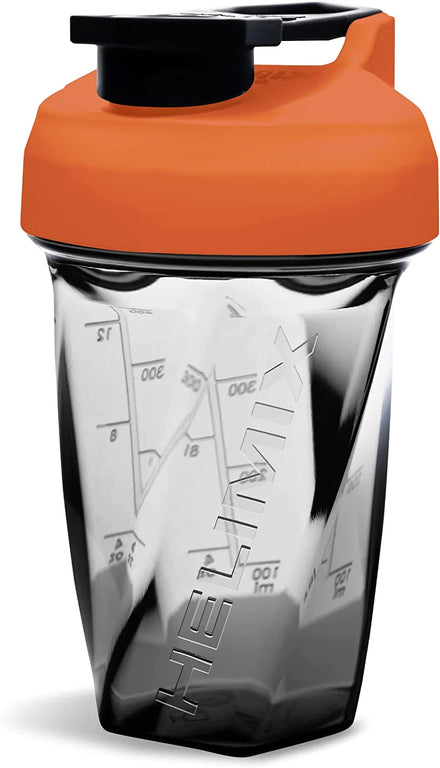 HELIMIX 2.0 Vortex Blender Shaker Bottle 28oz | No Blending Ball or Whisk | USA Made | Portable Pre Workout Whey Protein Drink Shaker Cup | Mixes Cocktails Smoothies Shakes | Dishwasher Safe
