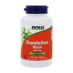 Free shipping Dandelion Root 500 mg Herbal Supplement 100 Veg Capsules