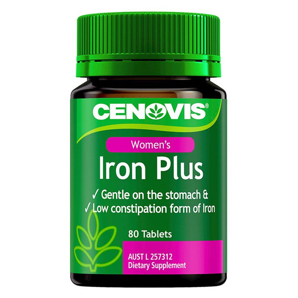 Cenovis iron supplements 80 tablets/bottle free shipping in Pakistan