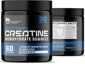 High Strength Creatine Monohydrate Gummies - 5Grams Per Serving, Pre Workout Gummies, Blueberry Flavored Creatine Monohydrate Gummies in Pakistan