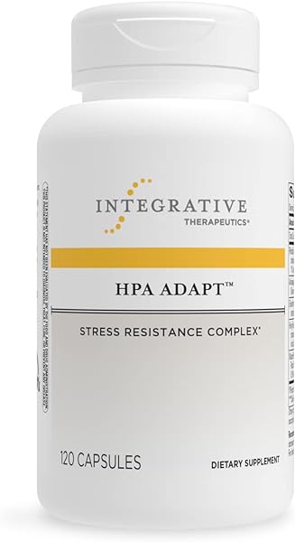 Integrative Therapeutics HPA Adapt - Supports a Healthy Stress Response* - Positive Outlook Supplement with Ashwagandha, Maca, Holy Basil & Rhodiola - Gluten-Free & Soy-Free - 120 Vegan Capsules in Pakistan in Pakistan