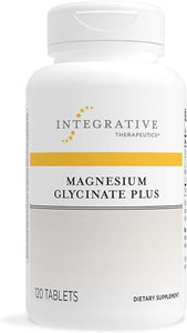 Integrative Therapeutics Magnesium Glycinate Plus - Brain Function Supplement for Women & Men* - Supports Cardiovascular & Nerve Function* - Vegan - 120 Tablets in Pakistan