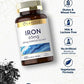 Iron Ferrous Sulfate 65 mg | 400 Tablets | Non-GMO, Gluten Free, Supplement in Pakistan