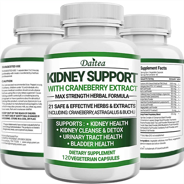 Kidney Support Supplement Helps Kidney Cleanse & Detoxify, Optimize Kidney Function, Relieve Adrenal Fatigue & Inflammation in Pakistan