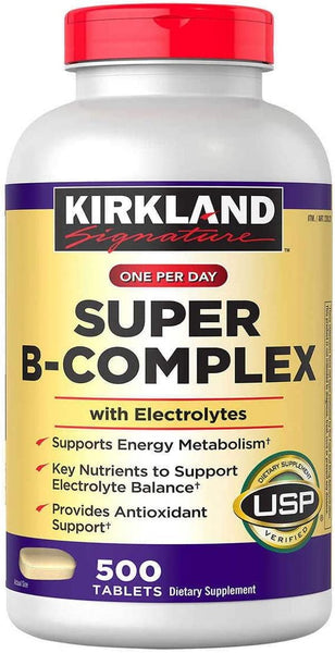 Kirkland Signature Super B-Complex with Electrolytes Multivitamin Supplement in Pakistan